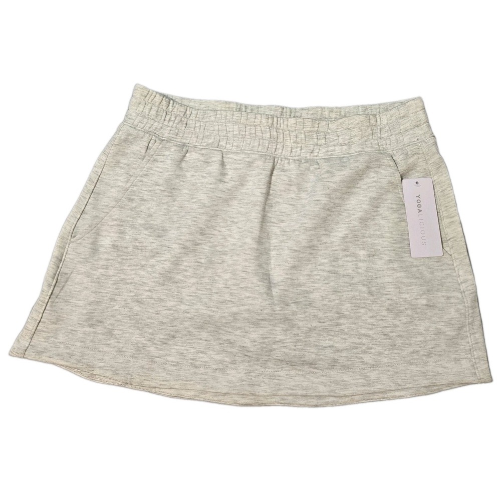 Yogalicious Scuba Zuri Skort Pockets Built In Shorts Size Large NWT